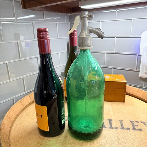 Rare VTG Romanian Seltzer Soda Siphon Bottle from Transylvania - Picture 11 of 16